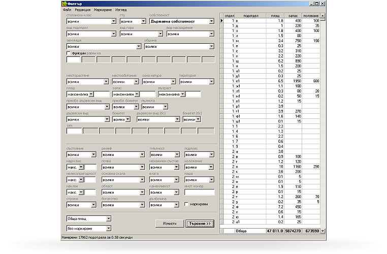 FAP - Софтуер за горскостопанско проектиране и планиране
